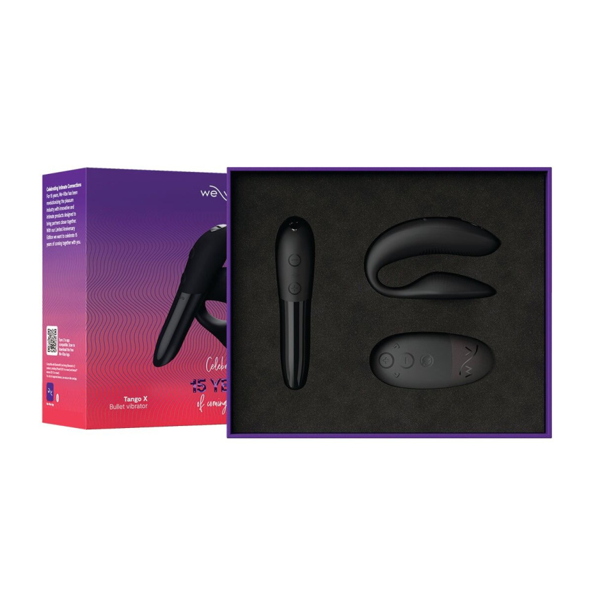 Подарунковий набір We-Vibe 15 Year Anniversary Collection, смарт-вібратор для пар + віброкуля фото 6