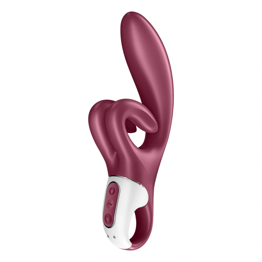 Вибратор-кролик Satisfyer Touch Me Red, двойной отросток, 3 мощных мотора фото 5