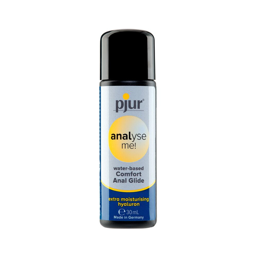 Анальний лубрикант pjur analyse me! Moisturising 30 мл, на водній основі, з гіалуроном фото 1