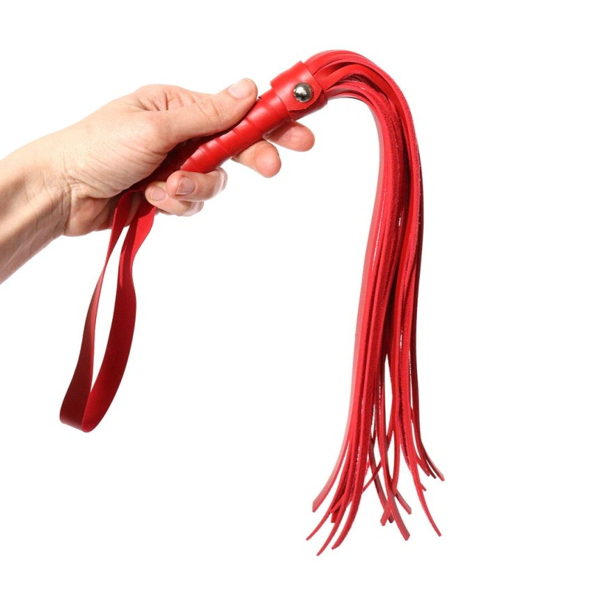 Плеть Flogger Art of Sex, Красная фото 3