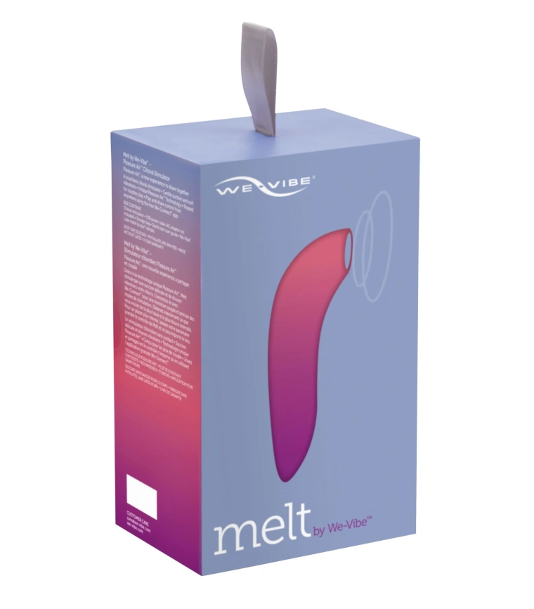 Вакуумный смарт-стимулятор для пар We-Vibe Melt Coral, удобно совмещать с проникающим сексом фото 9