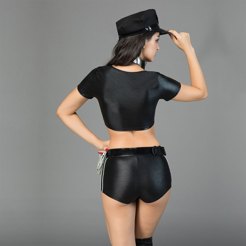 Еротичний костюм поліцейської "Чарівна Бонні" One Size Black фото 2