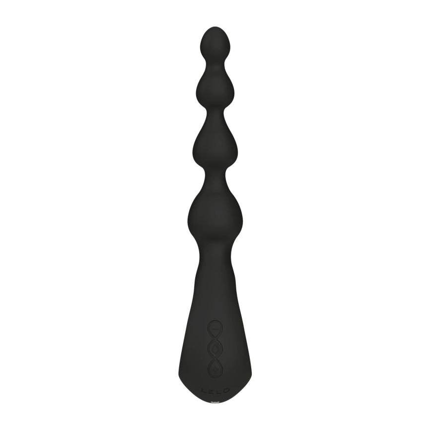 Анальные бусы с вибрацией LELO Soraya Beads Black, разный диаметр бусин, 8 режимов фото 3
