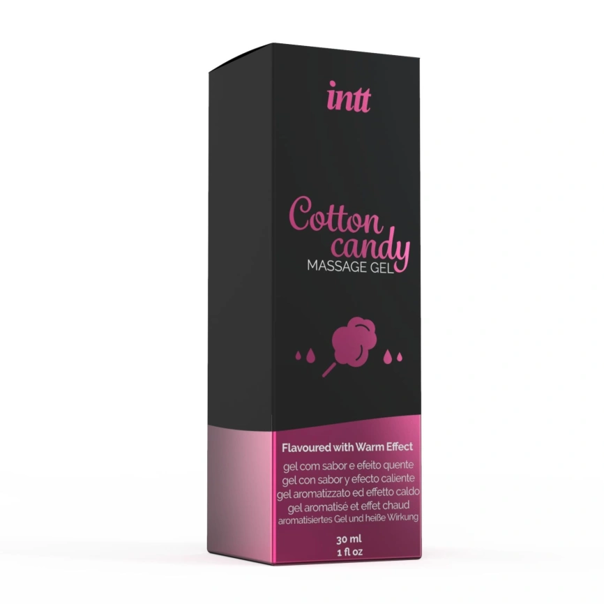 Массажный гель для интимных зон Intt Cotton Candy (30 мл) разогревающий фото 3
