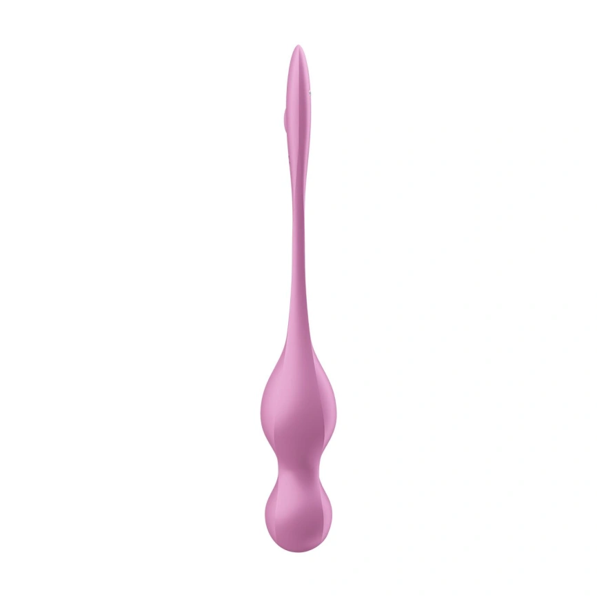Вагинальные смарт-шарики с вибрацией Satisfyer Love Birds 1 Connect App Pink, 78 г фото 2