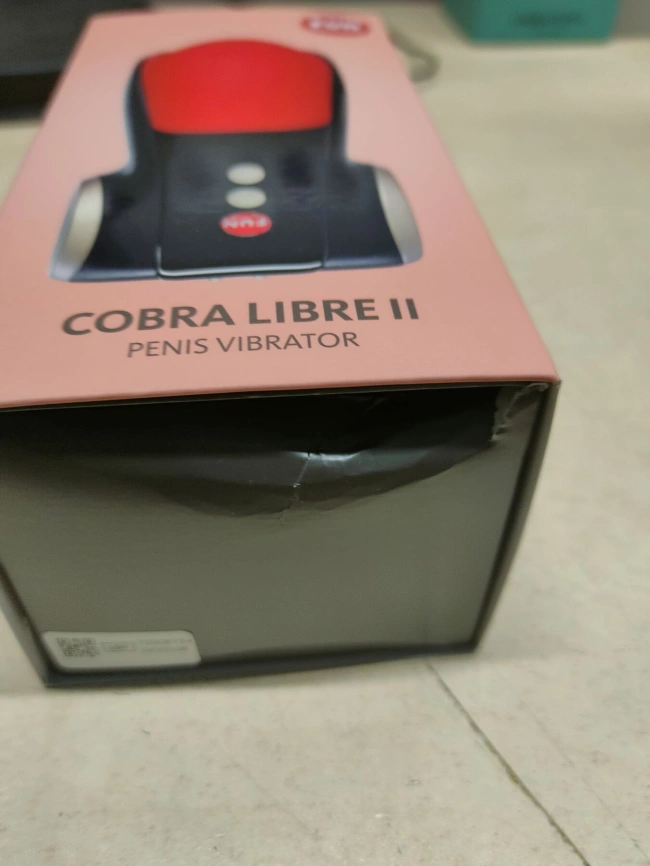 Мастурбатор для головки пениса Fun Factory COBRA LIBRE II black/red (мятая упаковка!!!) фото 2