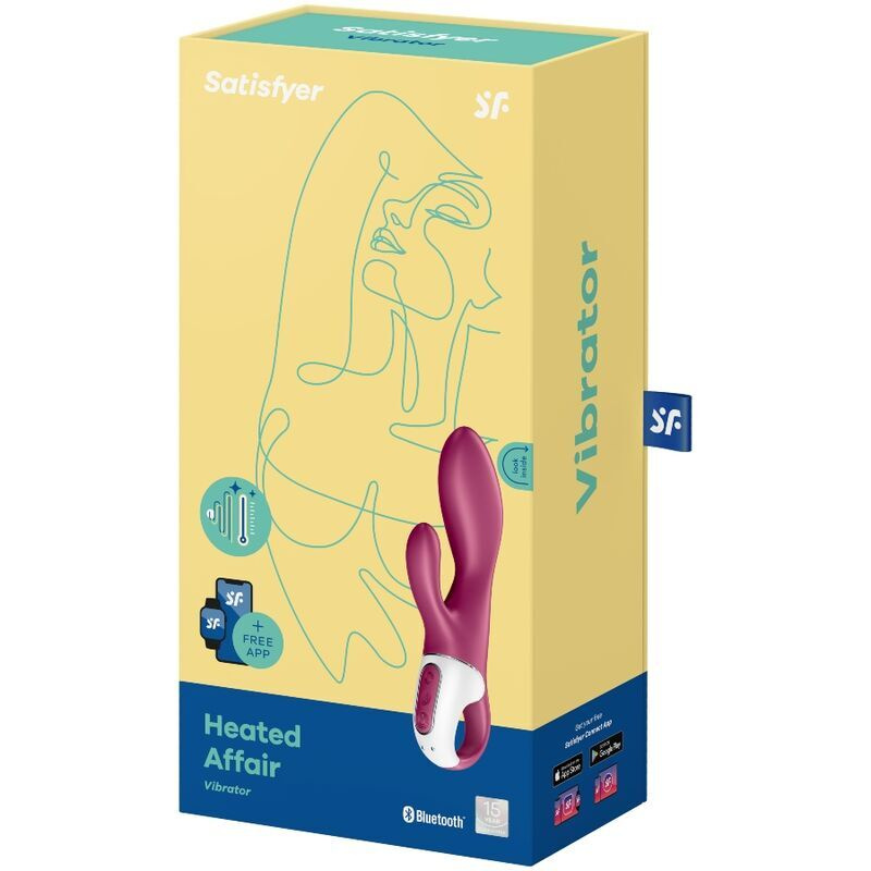Смарт вібратор-кролик із підігрівом Satisfyer Heated Affair фото 4