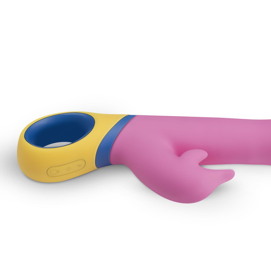 Вібратор-кролик з ротацією PMV20 Copy - Dolphin Vibrator фото 5