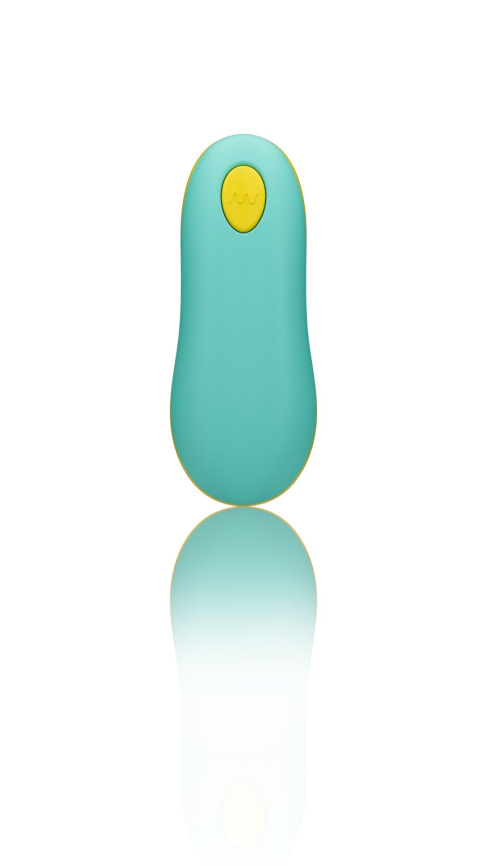 Віброяйце для точки G з пультом керування Romp Cello Light Teal, водонепроникне фото 5