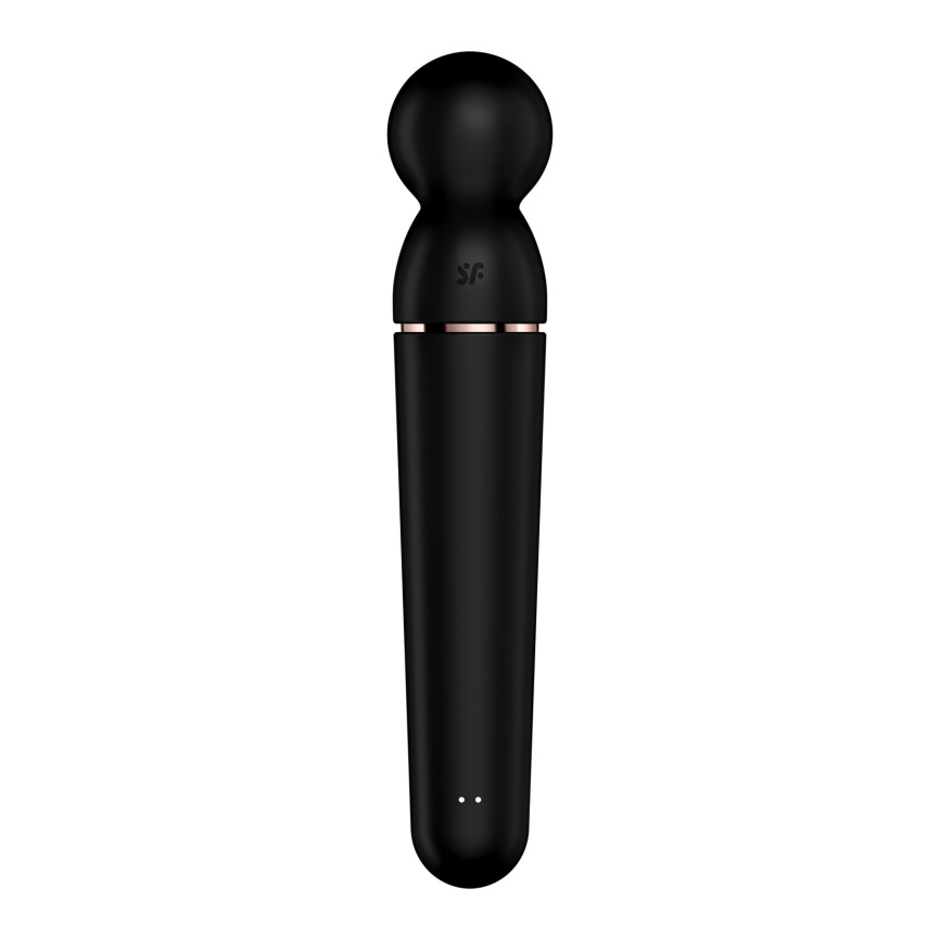Вібромасажер Satisfyer Planet Wand-er Black/Rosegold, дуже потужний, бездротовий фото 3