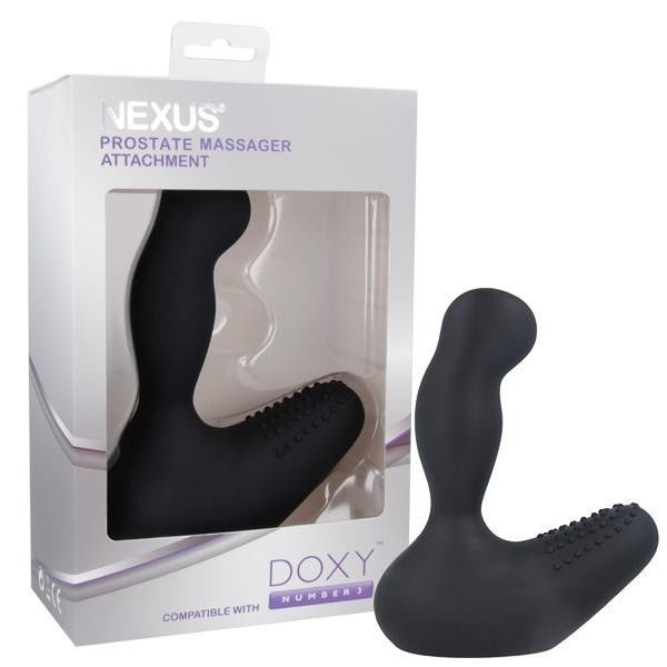 Насадка для вібромасажера Doxy Number 3 - Nexus Prostate Massager у вигляді масажера простати фото 1