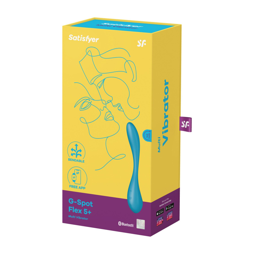 Універсальний смарт-вібратор Satisfyer G-Spot Flex 5+ Petrol фото 7