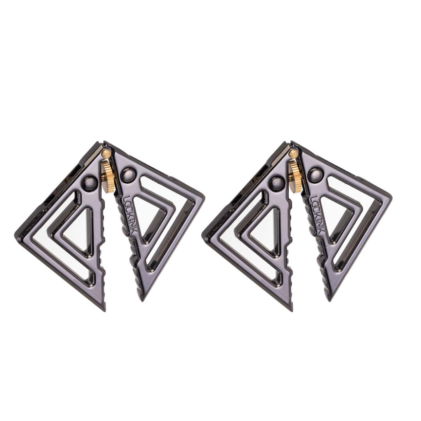 Затискачі для сосків з легкою підвіскою LOCKINK Adjustable Nipple Clamps with Light Pendant, сріблясті фото 7