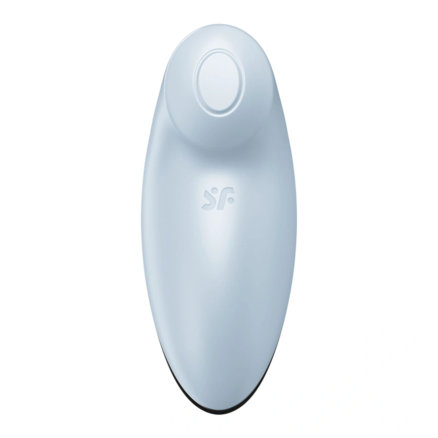 Вибростимулятор-пульсатор Satisfyer Tap & Climax 2 Blue, эффект постукивания пальцем фото 3