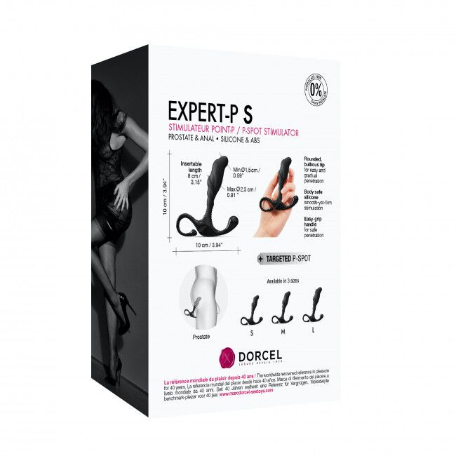 Ручний ергономічний масажер простати Dorcel Expert P size S фото 6