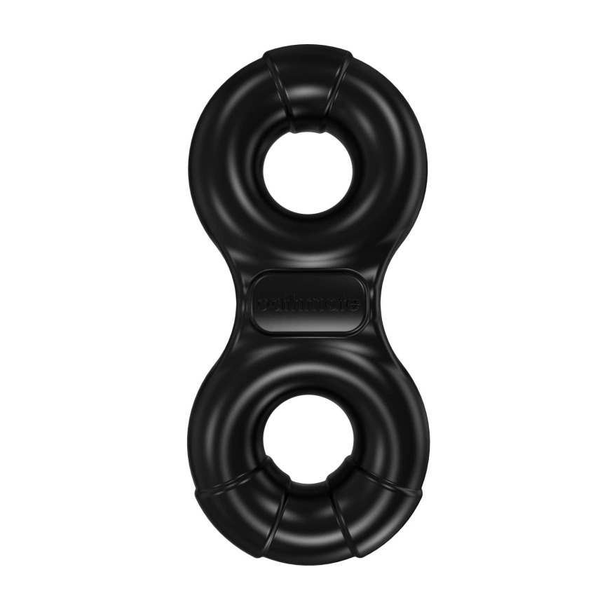 Эрекционное виброкольцо Bathmate Vibe Ring Eight, двойное, для члена и мошонки фото 3