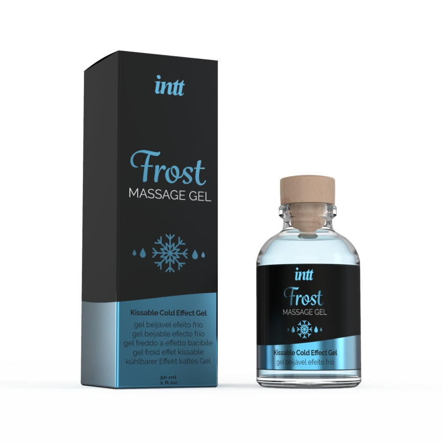 Масажний гель для інтимних зон Intt Frost (30 мл) охолоджувально-зігрівальний фото 1