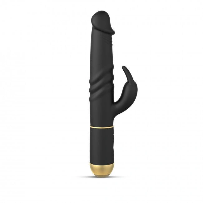 Вибратор Dorcel Furious Rabbit 2.0 с возвратно-поступательными движениями головки, перезаряжаемый фото 2