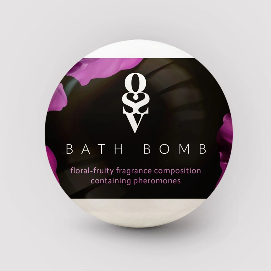 Бомбочка для ванны с феромонами Obsessive Bath bomb Floral - Fruity (100 г) фото 2