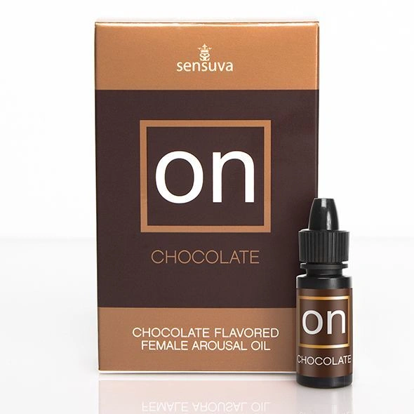 Возбуждающие капли для клитора Sensuva ON Arousal Oil for Her Chocolate (5 мл) со вкусом шоколада фото 1