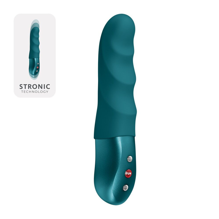 Мініпульсатор Fun Factory STRONIC PETITE Bottle Green, 8 режимів, підходить для початківців фото 5