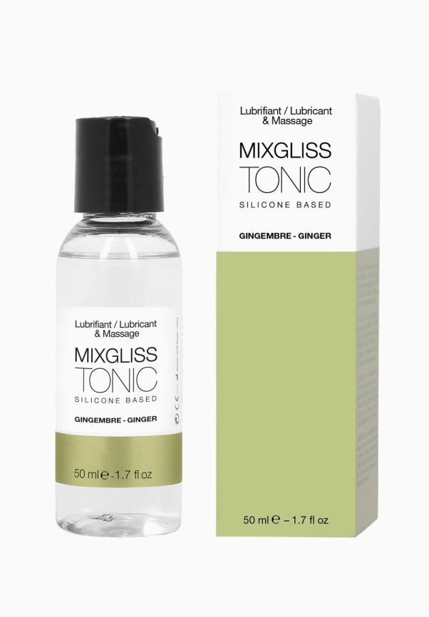 Лубрикант на силиконовой основе MixGliss TONIC - GINGEMBRE (50 мл) с ароматом имбиря фото 1