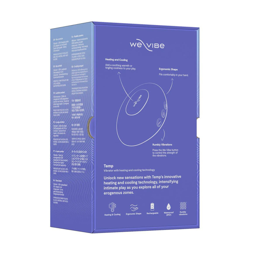 Вібратор We-Vibe Temp Lavender Blue фото 14