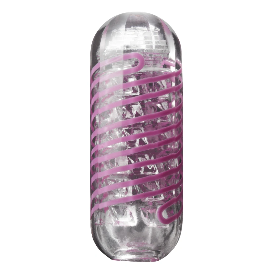 Мастурбатор Tenga Spinner 06 Brick с упругой стимулирующей спиралью внутри фото 1