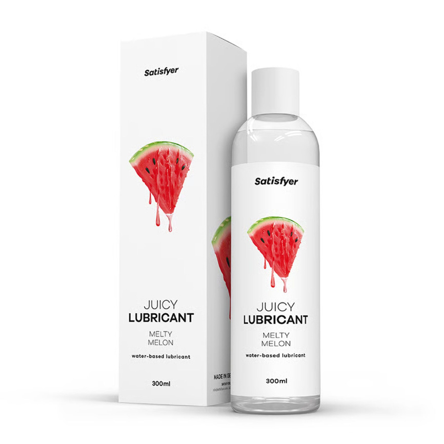 Лубрикант на водній основі Satisfyer Juicy Lubricant Melty Melon water based 300 мл фото 2
