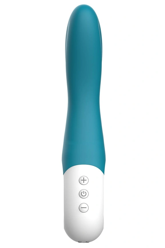 Вибратор точки G Liebe Bend It Rechargeable Ocean Blue, 10 режимов, очень мощный, гибкий ствол фото 3