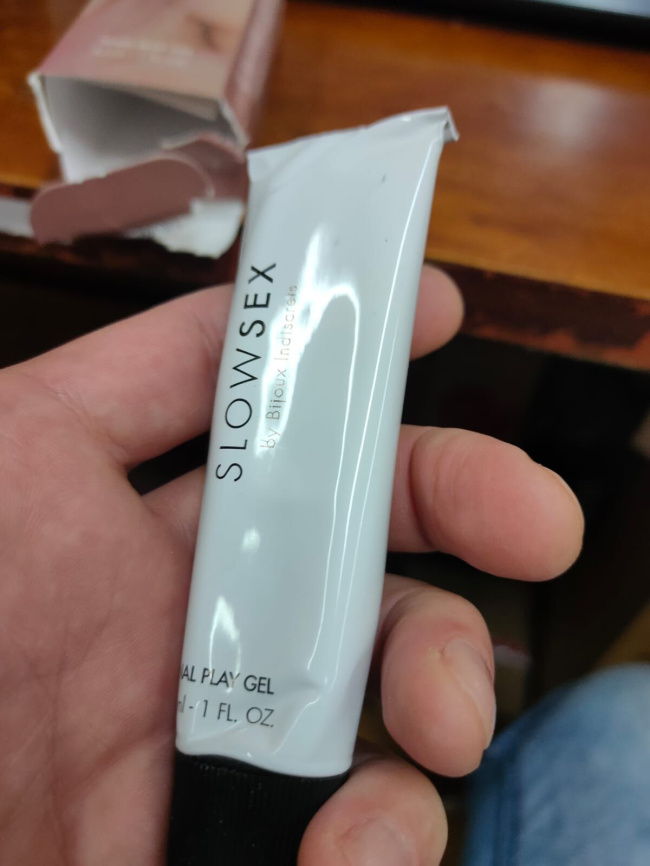 Анальний гель-змазка Bijoux Indiscrets Slow Sex Anal play gel (пом'яті паковання та тюбик!!!) фото 9