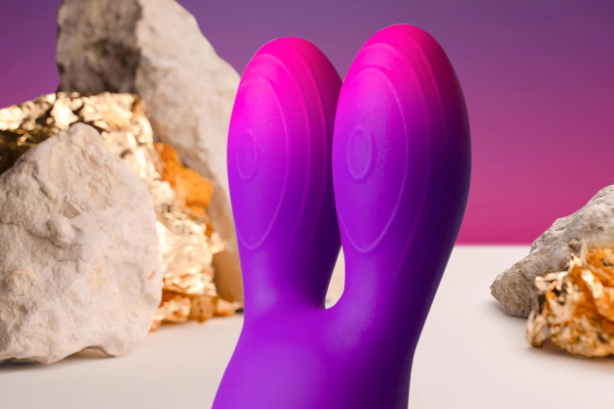 Вібратор Rocks Off Glo Girl - Bunny фото 4