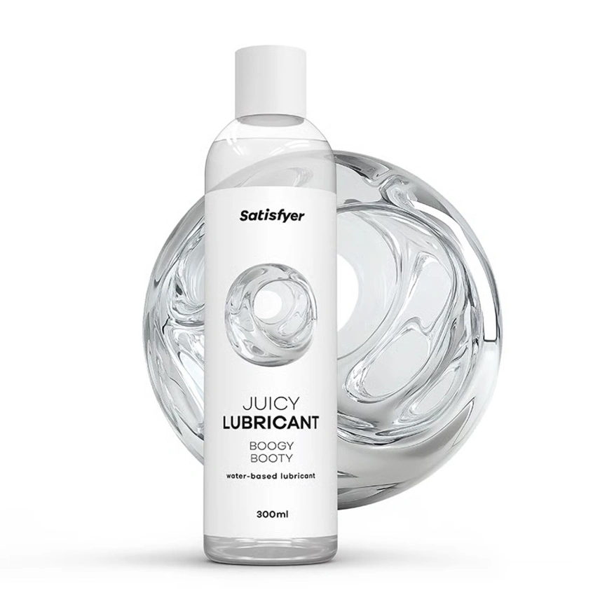 Анальная смазка на водной основе Satisfyer Juicy Lubricant Boogy Booty water based 300 мл фото 3