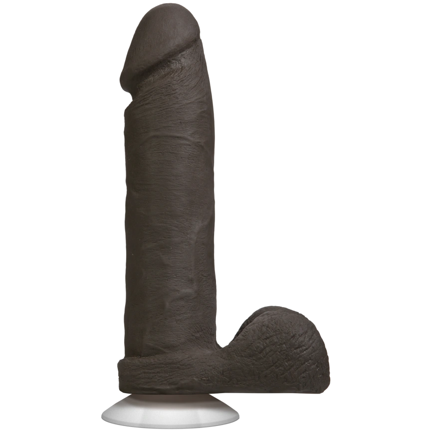 Фаллоимитатор Doc Johnson The Realistic Cock 8 inch Black - ULTRASKYN, Vack-U-Lock, диаметр 5,1см фото 1