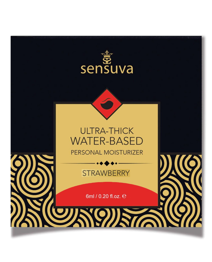 Пробник Sensuva - Ultra–Thick Water-Based Strawberry (6 мл) фото 1