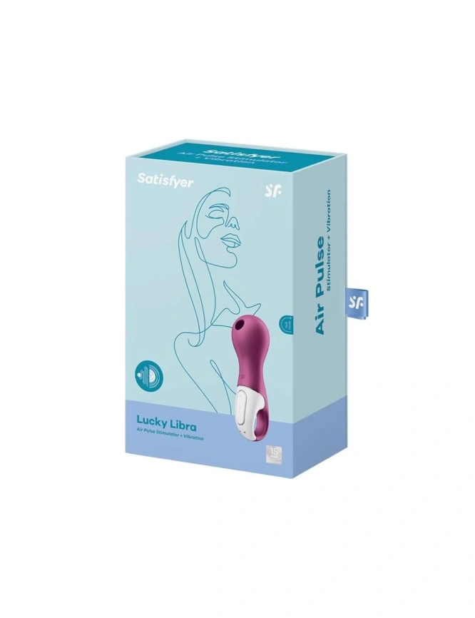 Вибромассажер с вакуумной стимуляцией Satisfyer Lucky Libra фото 4
