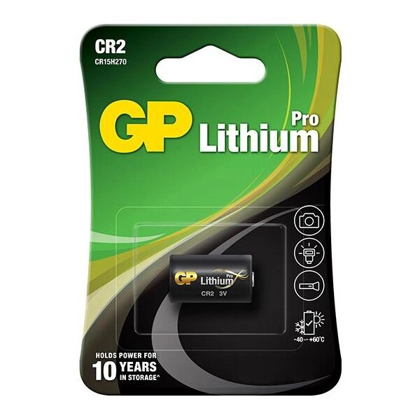 Батарейка GP Lithium Pro CR2 фото 1