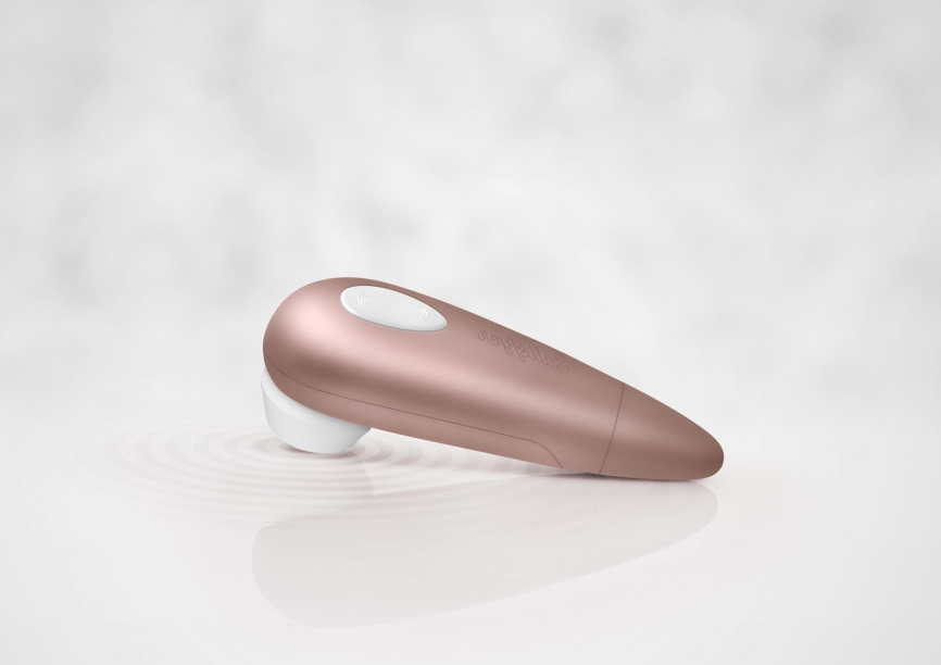 Вакуумний кліторальний стимулятор Satisfyer Number One на батарейках фото 2