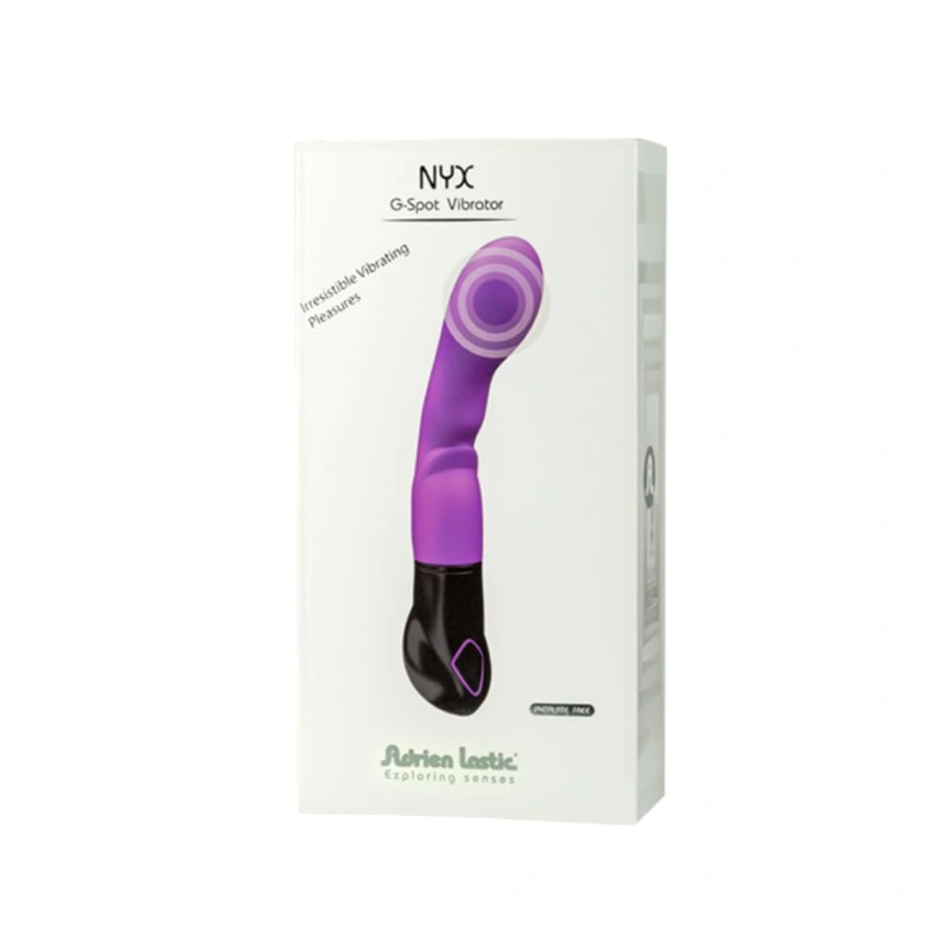 Вибратор Adrien Lastic Nyx, стимуляция точки G и входа во влагалище фото 5