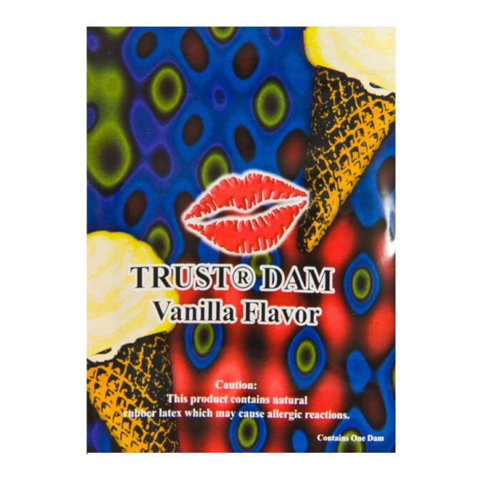 Латексна серветка Latex Dental Dams Vanilla 1 шт фото 2