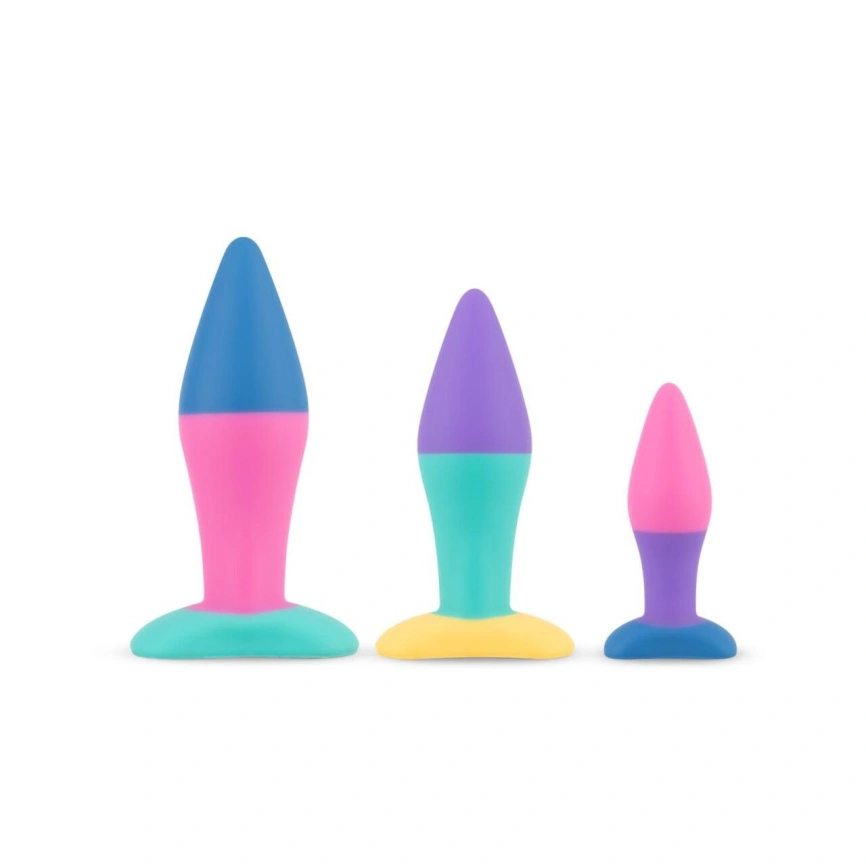 Набор анальных пробок PMV20 Koda – Butt Plug Set, диаметр 2,9 см, 3,9 см, 5 см фото 2