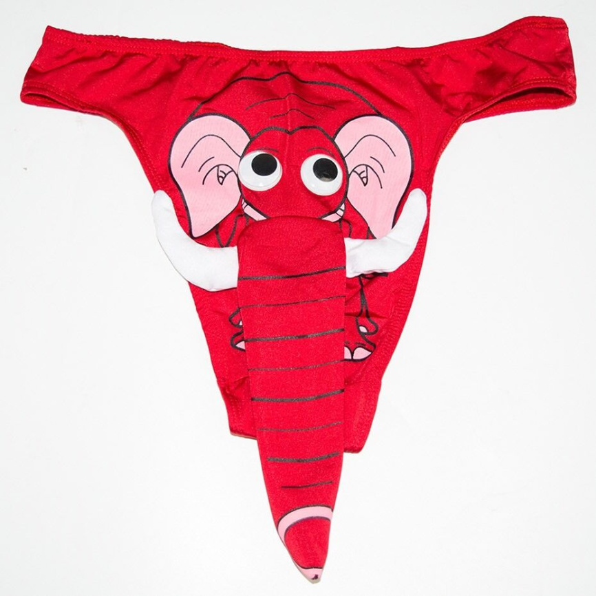 Чоловічі еротичні труси JSY Слоник з бивнями One Size фото 1