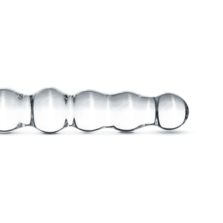 Стеклянный дилдо в виде бусин Gildo Glass Dildo No. 19 фото 3