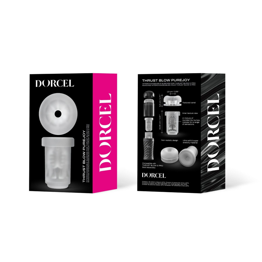 Рукав для мастурбатора Dorcel THRUST BLOW PUREJOY (м'ята упаковка!!!) фото 6