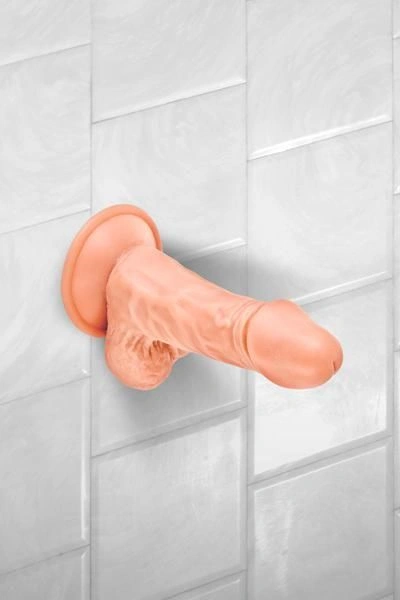 Фаллоимитатор Real Body - Real Mike Flesh, TPE, диаметр 3,8см фото 2