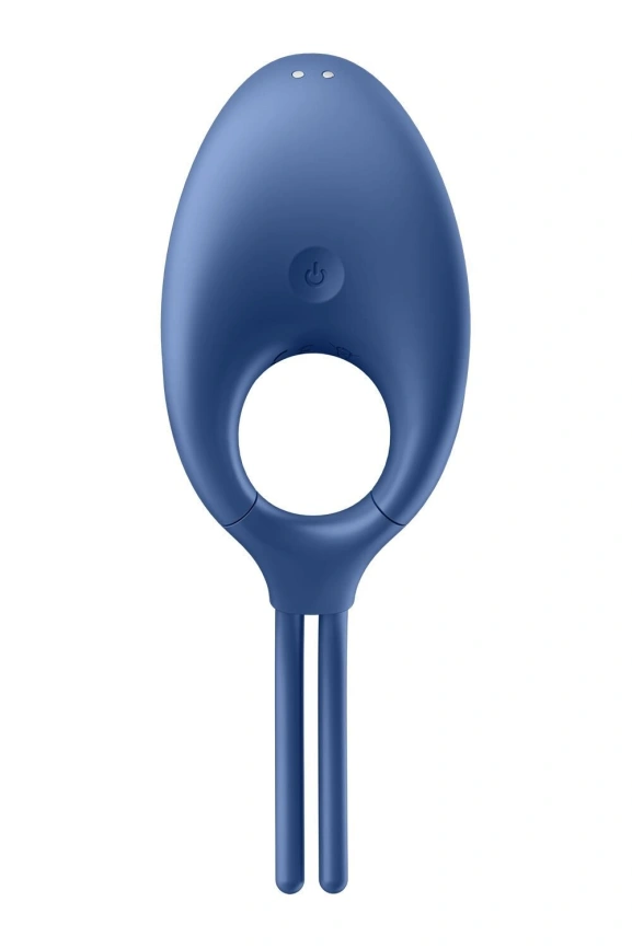 Эрекционное виброкольцо лассо Satisfyer Swordsman Blue, крепкая фиксация, 10 режимов, мощный мотор фото 5