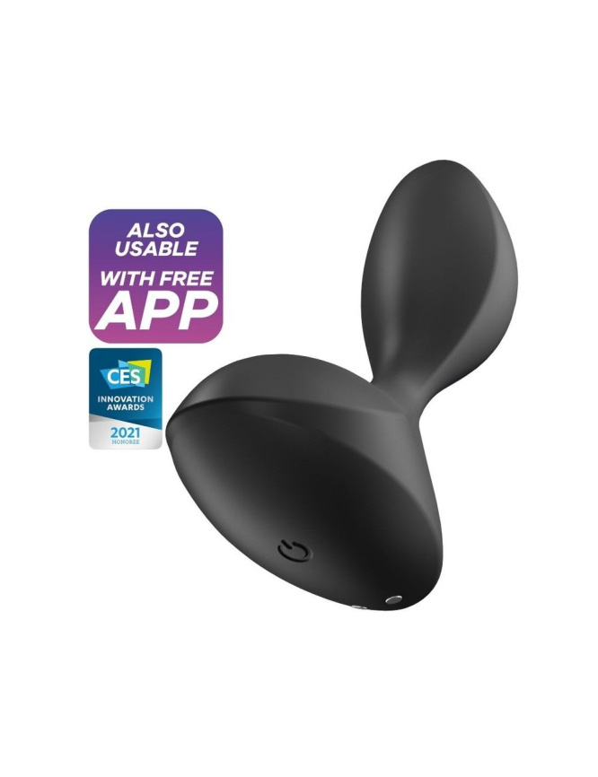 Анальна смарт-пробка з вібрацією Satisfyer Sweet Seal Black фото 1