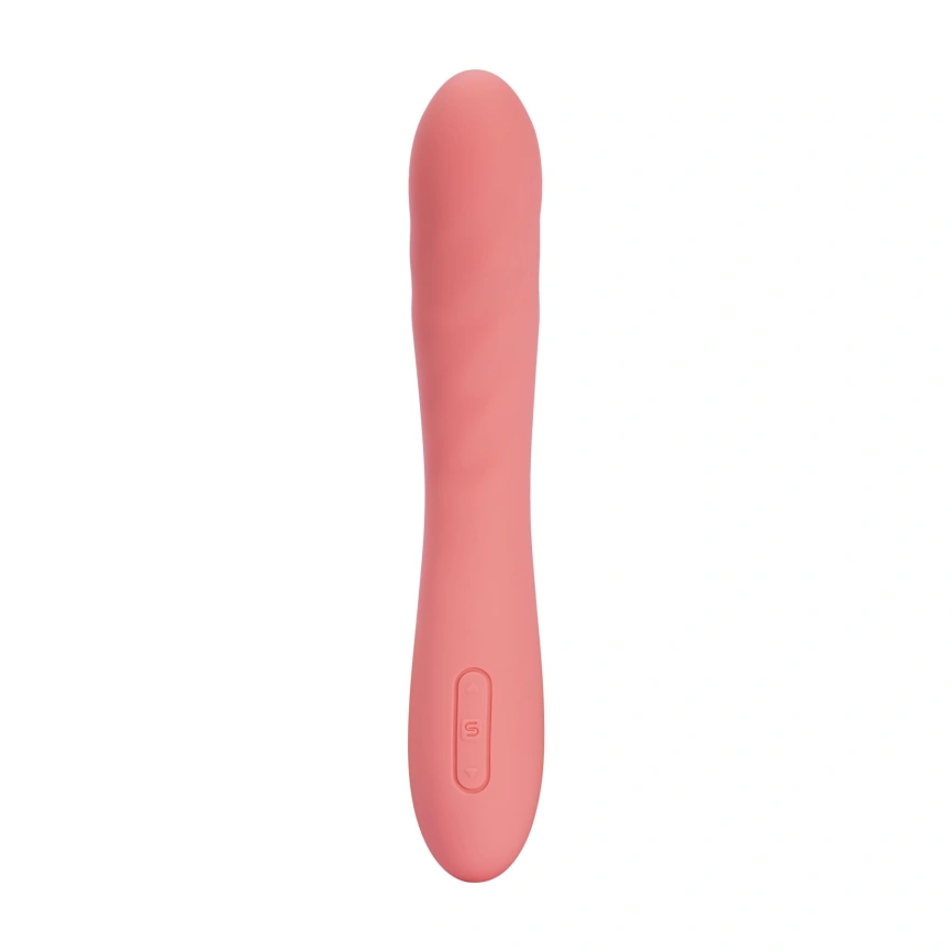 Смарт-вибратор с пульсацией Svakom Ava Neo Peach Pink, 15 режимов работы, водонепроницаемый фото 2