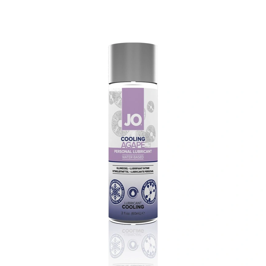 Охлаждающая смазка JO AGAPE — COOLING (60 мл) без глицерина, гликоля и парабенов фото 1