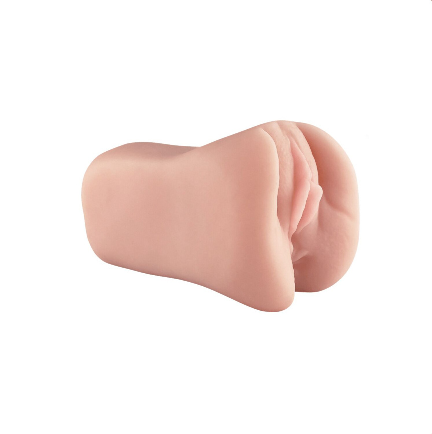 Мастурбатор-вагіна + попка Alive Lola Super Realistic Masturbator L Flesh, два канали, реалістик фото 3